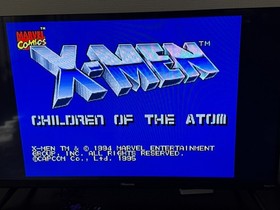 X-Men: Children of the Atom (JP Sega Saturn, 1995) CIB