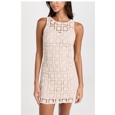 Minkpink Nadiva dress women’s size XL cream crochet