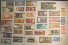20 CRISP UNC MIXED LOT DIFFERENT WORLD PAPER MONEY BANKNOTES CURRENCY FOREIGN
