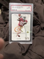 2003 Upper Deck Ultimate Collection Anquan Boldin rookie card (#81, serial #)