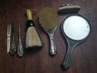 Antique clothing brush mirror And accessory — photo 1