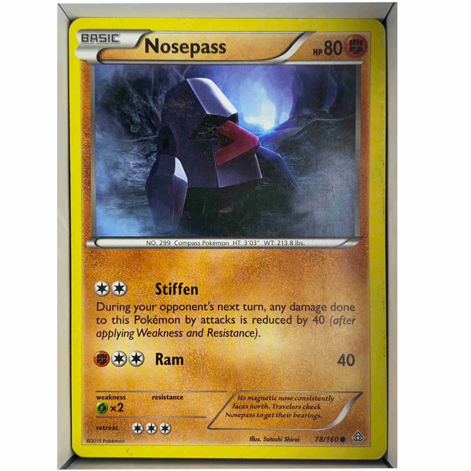 Nosepass 78/160 Primal Clash 2015 English