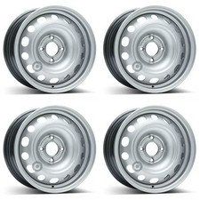 4 Steel wheels Alcar 6.5Jx15 Inch ET27 4x108 for Peugeot Partner Set of 4