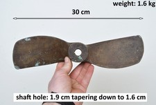 used Boat propeller 13 x 8 LH boat prop brass bronze left handed   STUART