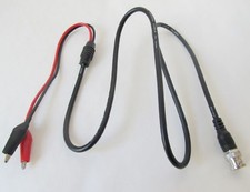 5pcs 1.5M/5FT BNC Male to Dual Alligator Clip 75ohm RG59 Test Coaxial Lead Cable