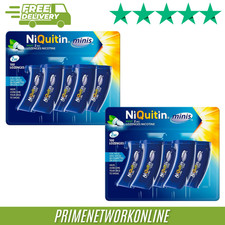 2x - NiQuitin Minis Mint 2mg 100 Lozenges – (2 x 100s Packs) 100% ORIGINAL ⭐⭐⭐⭐⭐