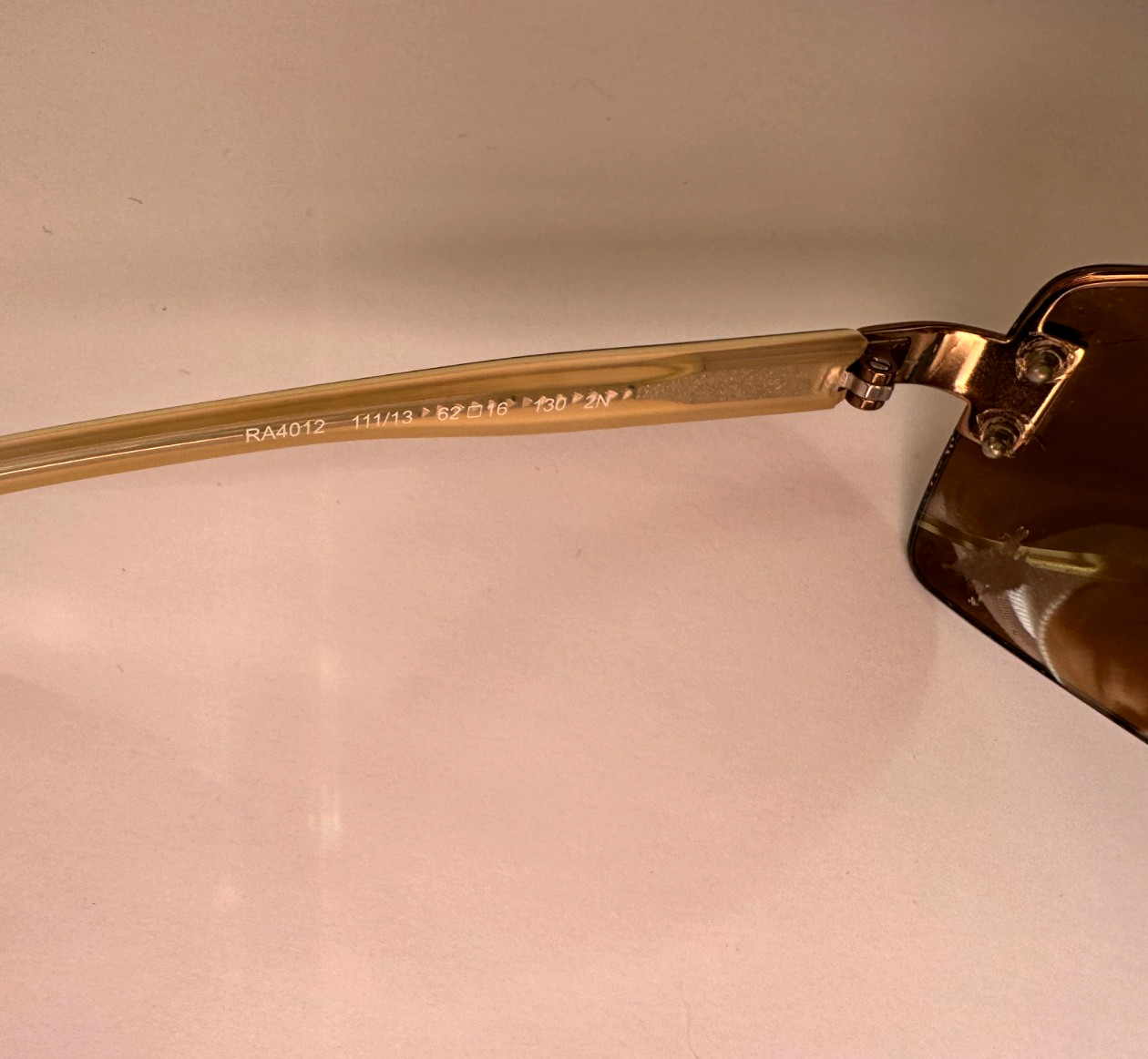 Ralph Lauren Brown Rectangular Classic Sunglasses… - image 6