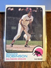 Brooks Robinson 1973 Topps Baseball Card #90 Baltimore Orioles MLB Vintage HOF