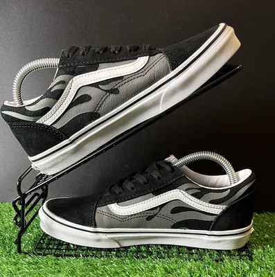 VANS - OLD SKOOL FLAME - UK4/USJR5/EU36,5 - 500714 - BLACK/GREY