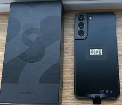 Samsung Galaxy S22 128GB Phantom Black BRAND NEW Open Box | eBay