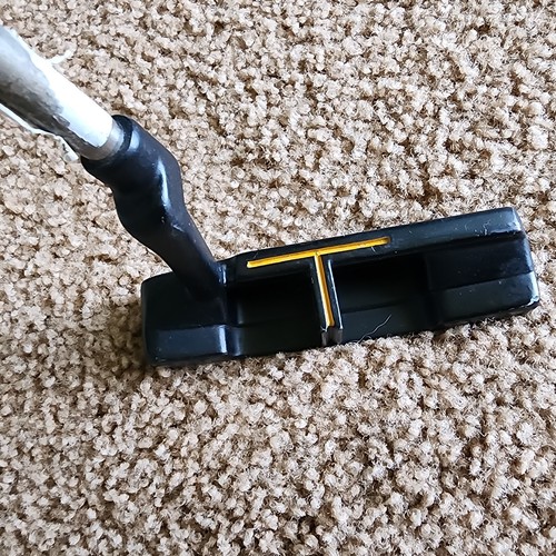 Vintage DUNLOP Black Max Model 420 Putter Black Steel Shaft 35.25" Length - Picture 9 of 11