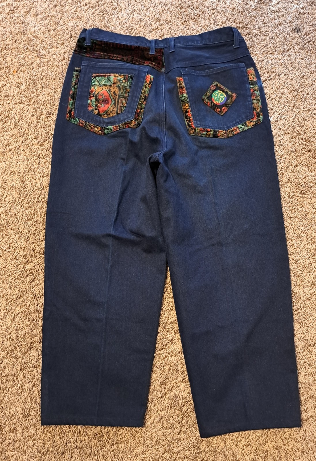 Paco 90s Patchwork Denim Jeans – Multitone Blue –… - image 7