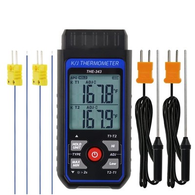 LED Backlight Thermocouple Thermometer -328~2500 