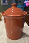 Fiesta Ware Retired Paprika 1 Qt Small Canister, New — photo 1