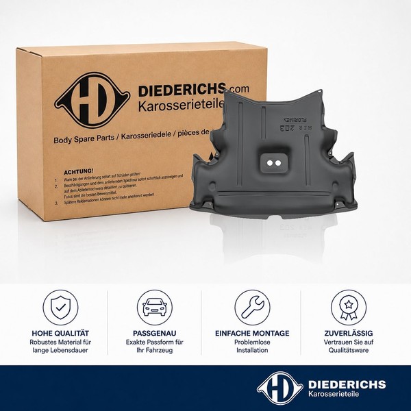 MotorraumdÄMmung Unten Diederichs 8016711 FÜR Mercedes-image