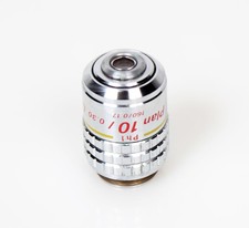Nikon Ph1 Plan 10/0.30 160/0.17 DL Phase Contrast Microscope Objective. 10x RMS