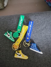 Sneaker Keychain Lot Of 3