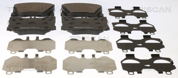 Bremsbelagsatz Scheibenbremse Triscan 8110 23096 FüR Mercedes GLC X253 C253 W213-image