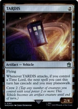 MTG TARDIS Foil NM Doctor Who Magic 187