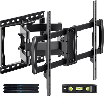 #ad TV Wall Mount Bracket for 32 85 Inch Tvs Full Motion Dual Articulating Arm with $64.19