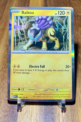 Raikou MEG 048/132 Pokémon ME01: Mega Evolution Rare Holofoil EN NM