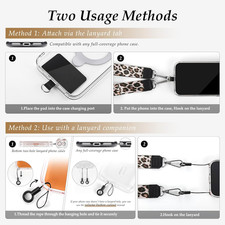 Multifunctional Phone Lanyard, Cell Phone Universal Adjustable Anti-Theft Cro...