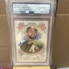 Reggie Jackson Autograph Signed 2021 Allen & Ginter PSA/DNA A’s