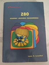 Z80 Assembly Language Programming Lance A. Leventhal Osborne/McGraw-Hill Vintage