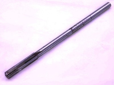 3/8 O.D. HSS CARBIDE TIPPED CHUCKING REAMER 5/16 SHANK 4 FLUTE .375 .3750 ONSIZE