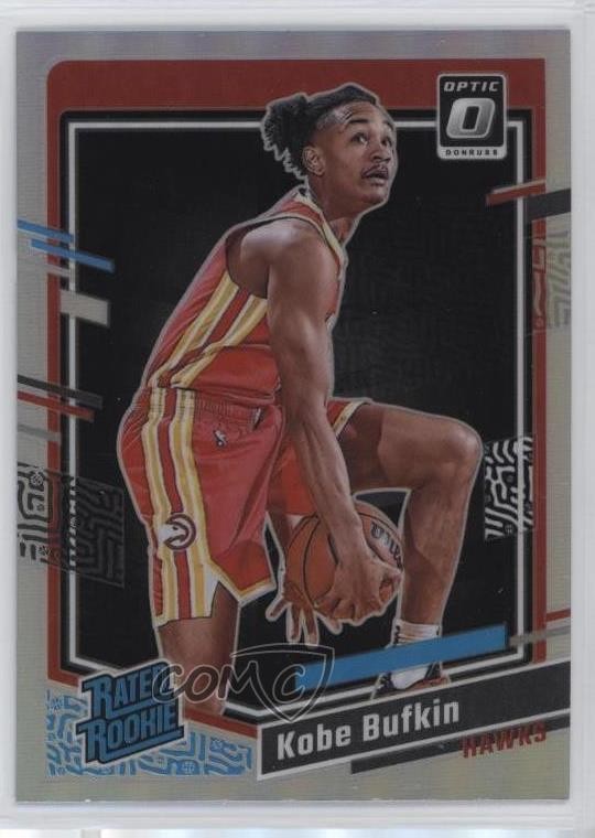 2023-24 Panini Donruss Optic Rated Rookie Holo Prizm Kobe Bufkin #220 12g7