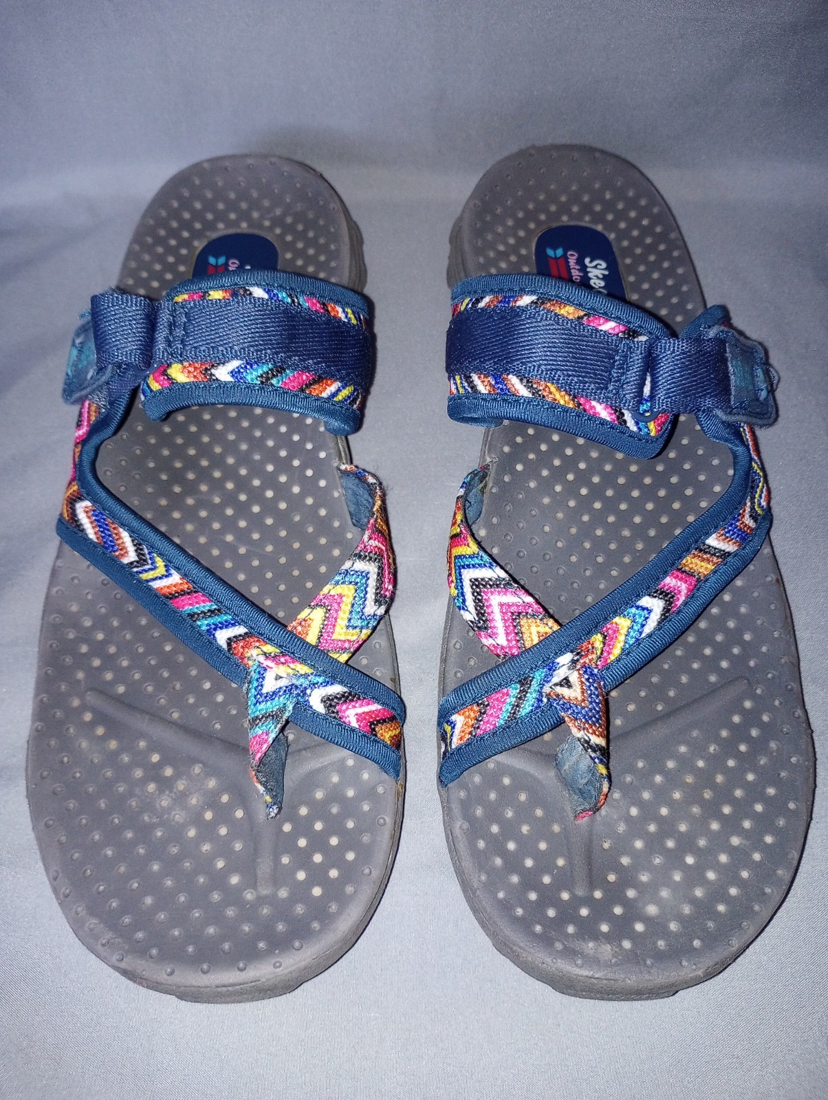 Skechers Code NUY Multicolor Womens Sandals Size 10 SN 48228