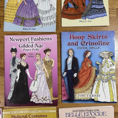 Lot Of 16 Uncut Tom Tierney Paper Doll Books | eBay