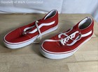 Vans Old Skool Red White Canvas Low Top Sneakers Men's Size 13 — photo 2