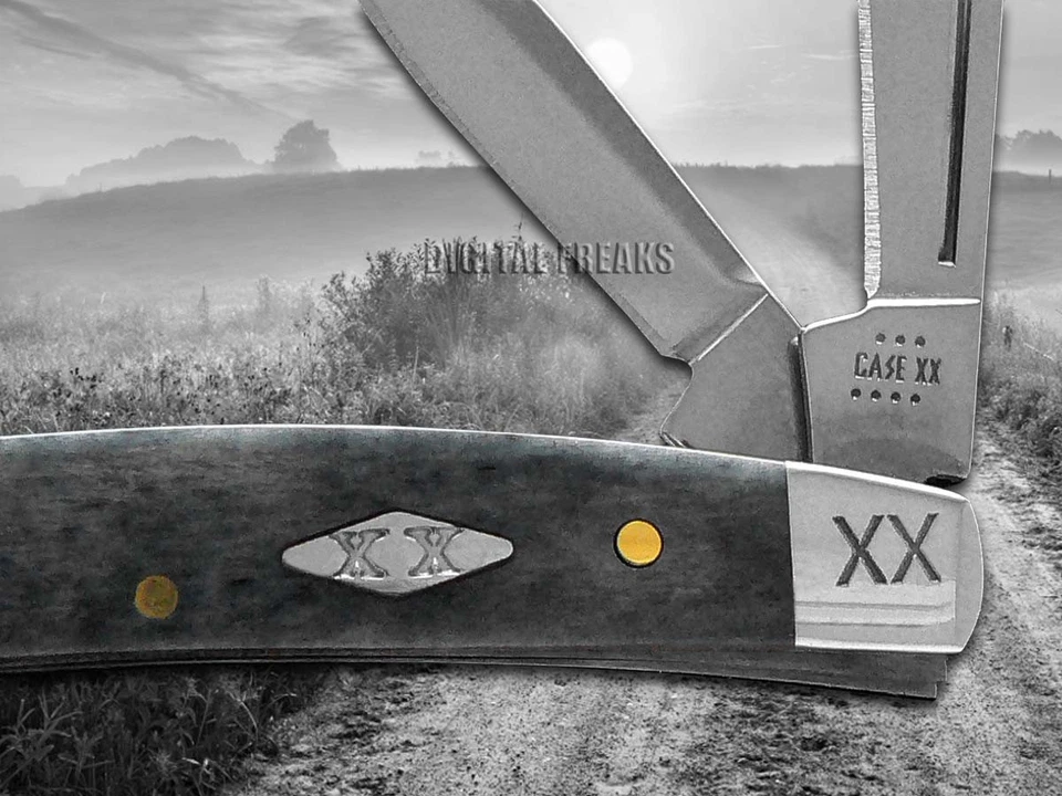 Case XX Knives Small Congress Gray Bone Steel 1/500 Stainless Pocket Knife - Image 4 of 4