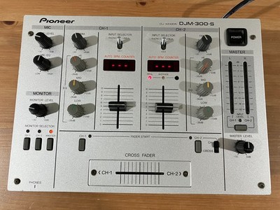 Pioneer DJM-300 中古品 Pioneer Djm-300-s 2 Channel DJ Music Mixer for sale online | eBay