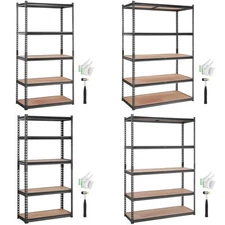 Uimoso Storage Shelving Unit Garage Storage Rack 5-Tier Adjustable 2000 lbs Load