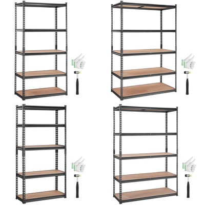 Uimoso Storage Shelving Unit Garage Storage Rack 5-Tier Adjustable 2000 lbs Load