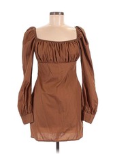 PrettyLittleThing Women Brown Cocktail Dress 6