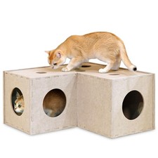 Cat Tunnel, Original Cat Hideaway Cave for Indoor Cats, Large Kitten Play Tub...