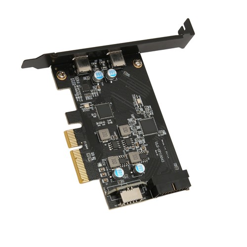 USB3.2 10G To PCI E Expansion Card 10Gbps Controller Adapter 2 TYPE C 19 Pin FY - Afbeelding 9 van 22