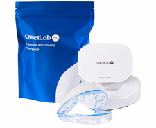 QuietLab QuietLab Pro Adjustable Anti-Snoring Mouthpiece, Clear/Blue
