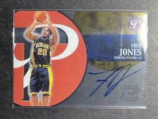 Fred Jones Rookie Card 2002-03 Topps Pristine Personal Endorsements #PEFJ . rookie card picture