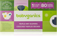 Diapers, Size 1, 80 Ct, Ultra Absorbent Diapers 0.35 per diaper