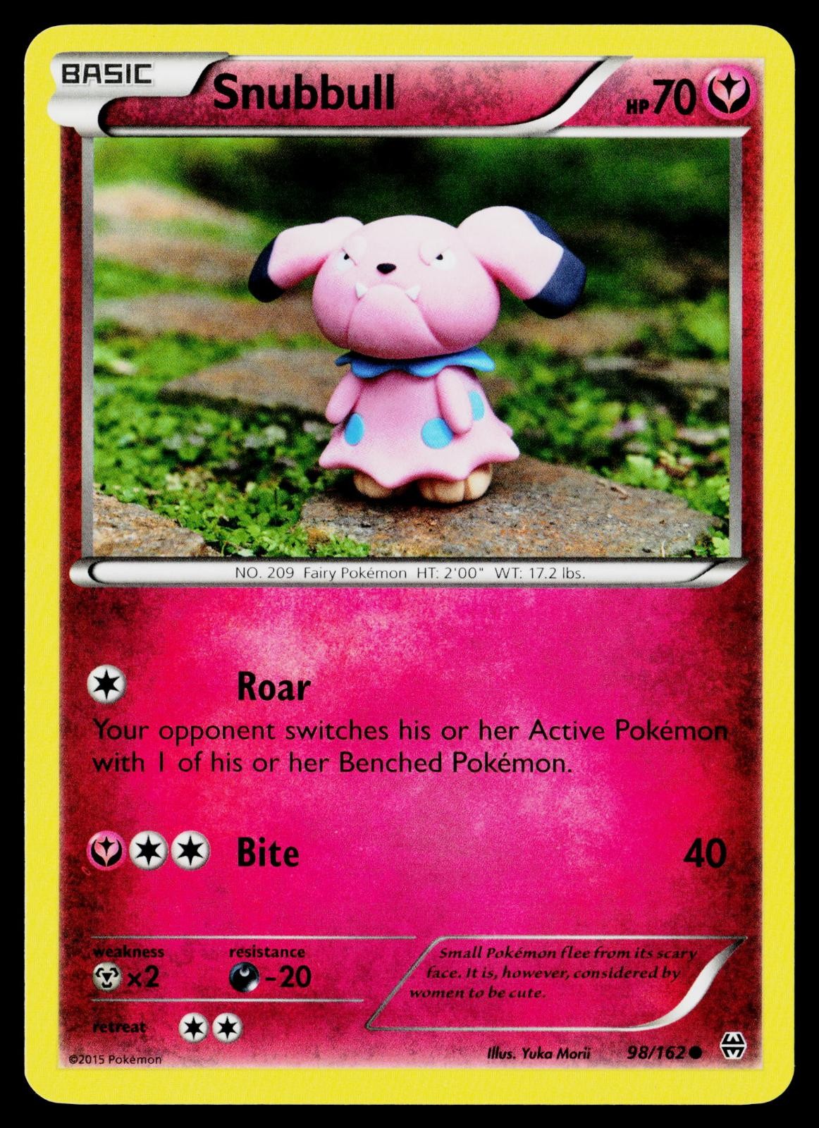 Snubbull 98/162 Common BREAKthrough Pokemon Near Mint