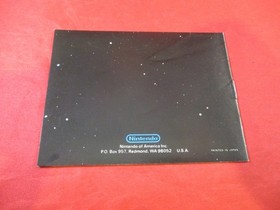 Golf (Black Box Version) Nintendo NES Instruction Manual Booklet ONLY
