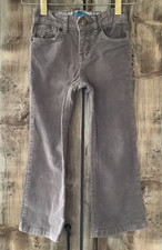 Girls THE CHILDRENS PLACE Vintage Stretch Bell Bottoms Corduroy Pants Gray 4