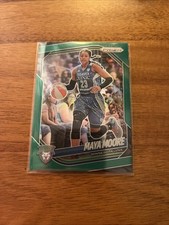 2025 Panini Prizm WNBA Maya Moore Green Prizm #135 Minnesota Lynx