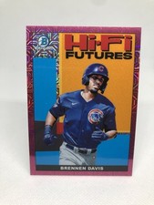 2022 Bowman Hi-Fi Futures Mega Box Pink Mojo Refractor /199 Brennen Davis