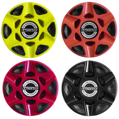 Inline Hockey Pucks Lot Pack of 6 NEW Free Domestic Shipping, Ships from the USA