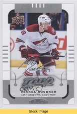 2015-16 Upper Deck MVP Silver Script Mikkel Boedker #36 READ 7l6